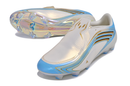 Chuteira Campo F50 - Adidas Messi FG - Cinza/Azul