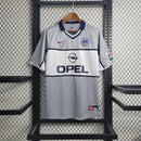 Camisa PSG Away 2000 - Nike Retrô Masculina - Cinza/Branca