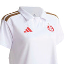 Camisa Internacional Away 2026/27 - Adidas Torcedor Feminina - Branca/Vermelha