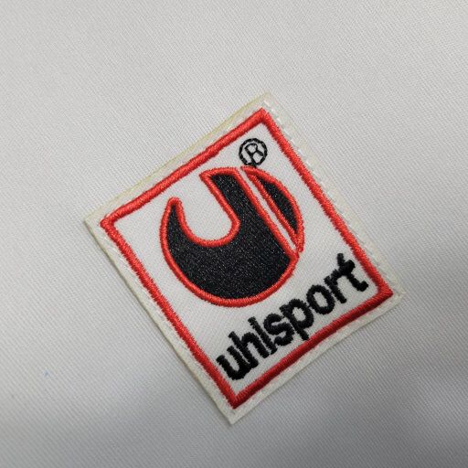 Camisa Inter de Milão Away 1990/91 - Uhisport Retrô Masculina - Branca/Azul
