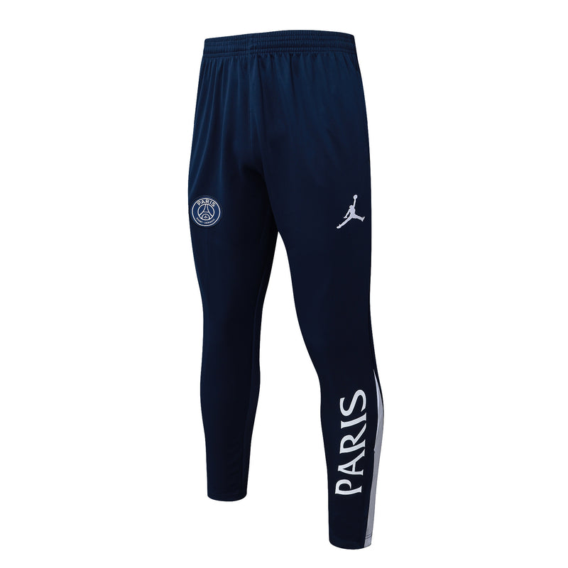 Conjunto Half Ziper PSG 2025/26 - Jordan Jaqueta + Calça - Azul/Branca