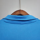 Camisa Napoli Home 1988/89 - NR Retrô Masculina - Azul/Branca