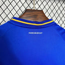 Camisa Leicester City Home 2024/25 - Adidas Torcedor Masculina - Azul/Branca