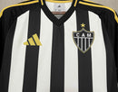 Camisa Pronta Entrega Atlético Mineiro Home 2025/26 - Adidas Torcedor Masculina - Preta/Branca