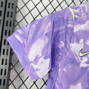 Conjunto Kit Infantil Seleção Korea Away 2026/27 - Nike Torcedor - Lilás/Branca