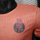 Camisa Porto Away 2025/26 - New Balance Jogador Masculina - Laranja/Preta