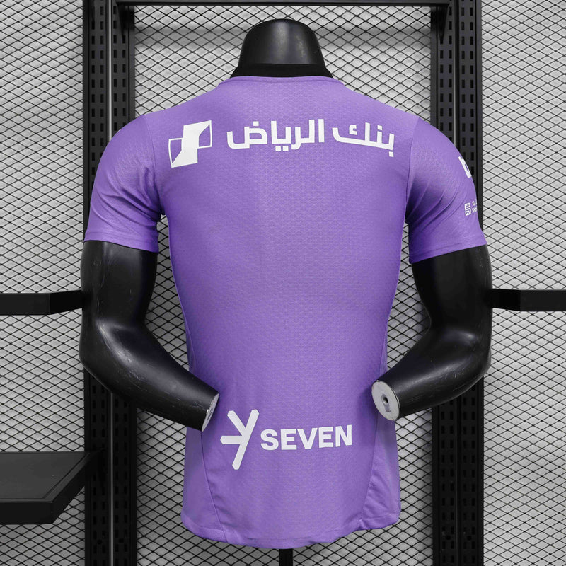 Camisa Al-Hilal Third 2024/25 - Puma Jogador Masculina - Roxa