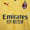 Camisa Pronta Entrega AC Milan Third 2025/26 - Puma Torcedor Masculina - Amarela/Preta