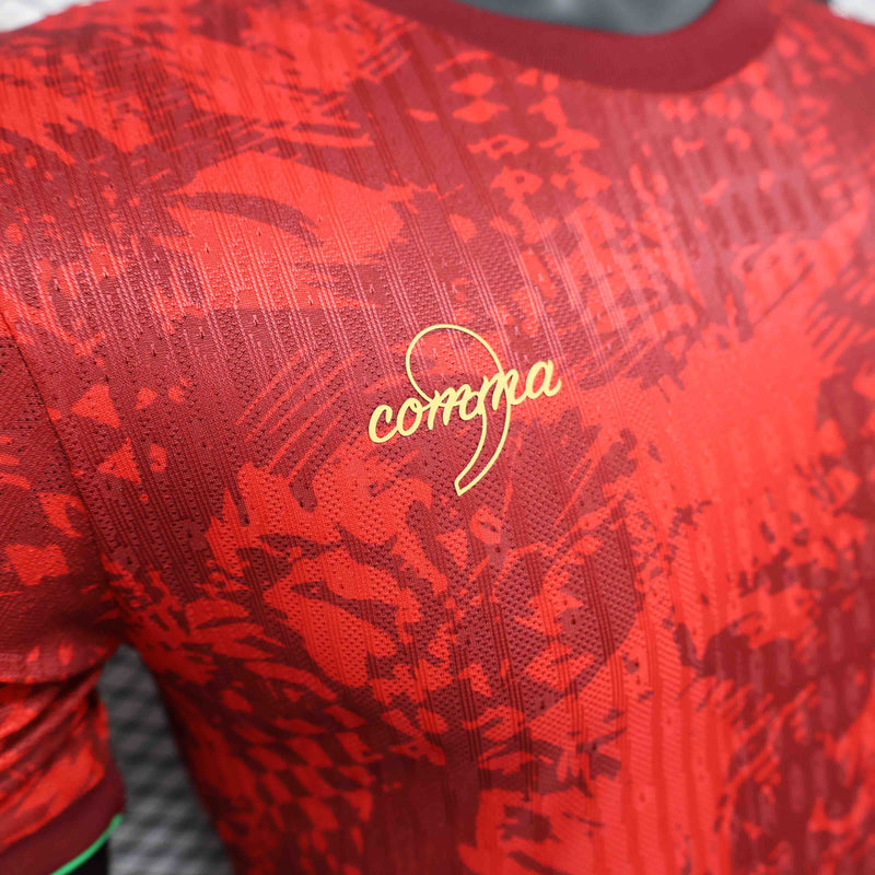 Camisa Seleção Portugal Edição Especial CR7 2024/25 - Comma Jogador Masculina - Vermelha