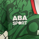 Conjunto Kit Infantil Seleção México Home 1998/99 - Aba Sport Retrô - Verde/Branca