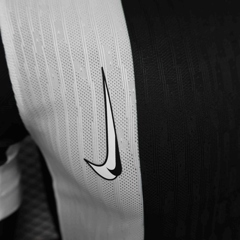 Camisa Corinthians Third 2024/25 - Nike Jogador Masculina - Preta/Branca