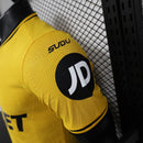 Camisa Wolves Home 2024/25 - Sudu Jogador Masculina - Amarela/Preta