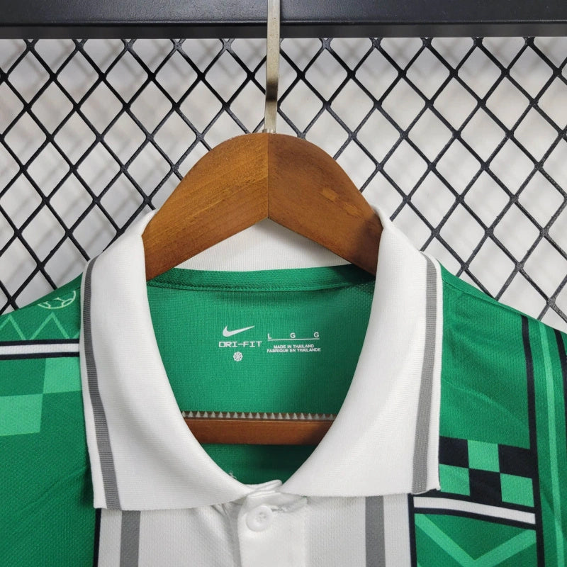 Camisa Seleção Nigéria 2024/25 - Nike Torcedor Masculina - Verde/Branca