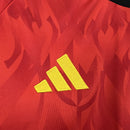 Conjunto Kit Infantil Seleção Bélgica Home 2026/27 - Adidas Torcedor - Vermelha/Preta