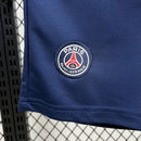 Conjunto Kit Infantil PSG Home 2025/26 - Nike Torcedor - Azul/Vermelha