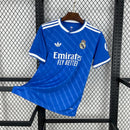Camisa Pronta Entrega Real Madrid Third 2025/26 -  Adidas Torcedor Masculina - Azul/Branca