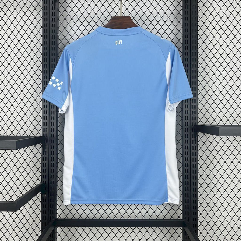 Camisa Manchester City Home 2025/26 - Puma Torcedor Masculina - Azul/Branca