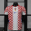 Camisa Seleção Croácia Home 2026/27 - Nike Jogador Masculina - Branca/Vermelha