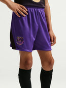 Conjunto Kit Infantil Pronta Entrega Barcelona Away 2026/27 - Nike Torcedor - Preta/Roxa