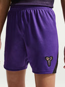 Conjunto Kit Infantil Pronta Entrega Barcelona Away 2026/27 - Nike Torcedor - Preta/Roxa