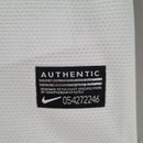 Camisa Manga Longa Seleção Portugal Away 2012 - Nike Retrô Masculina - Branca/Vermelha