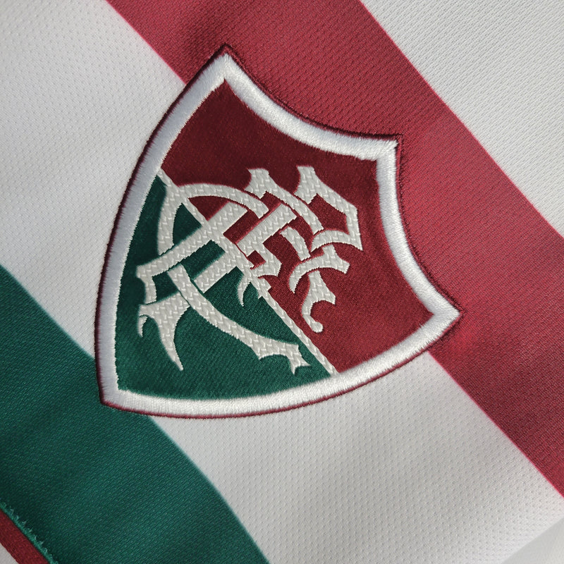 Camisa Fluminense Away 2023/24 - Umbro Torcedor Masculina - Branca/Verde