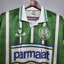 Camisa Palmeiras Home 1993/94 - Rhumell Retrô Masculina - Verde/Branca