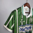 Camisa Palmeiras Home 1993/94 - Rhumell Retrô Masculina - Verde/Branca