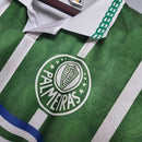 Camisa Palmeiras Home 1993/94 - Rhumell Retrô Masculina - Verde/Branca