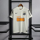 Camisa Pronta Entrega Santos Home 2011/12 - Nike Retrô Masculina - Branca/Preta + NEYMAR N°11 + Frete Grátis