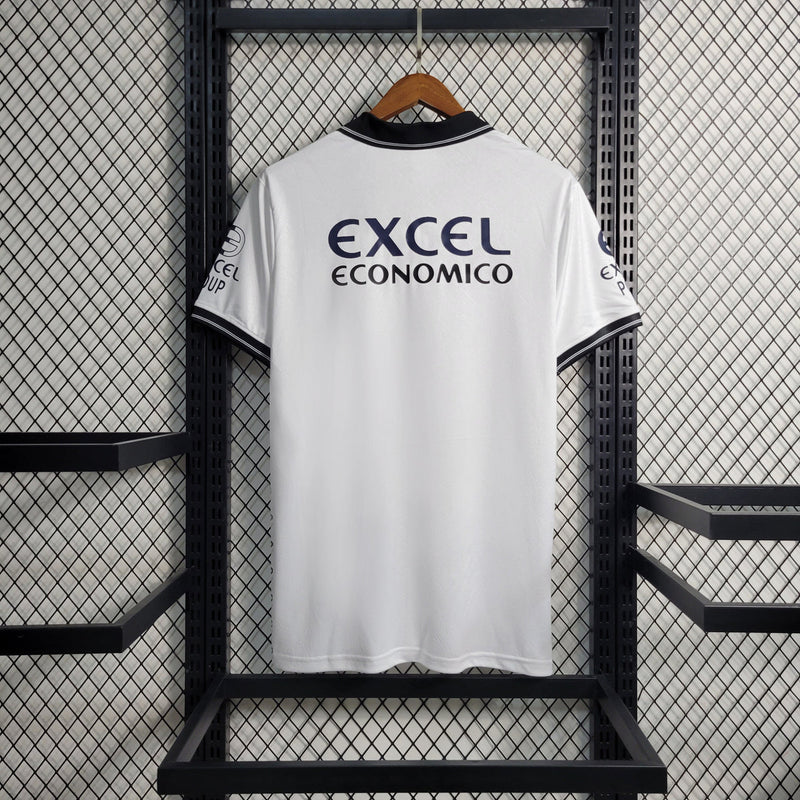 Camisa Corinthians Home 1997 - Penalty Retrô Masculina - Branca/Preta