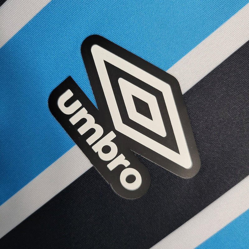 Camisa Grêmio Home 2023/24 - Umbro Torcedor Feminina - Azul/Preta