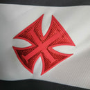 Camisa Vasco da Gama Home 2023/24 - Kappa Torcedor Masculina - Preta/Branca