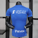Camisa Al-Hilal Home 2025/26 - Puma Jogador Masculina - Azul/Branca