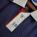 Camisa Seleção Escócia Home 1996\98 - Umbro Retrô Masculina - Azul/Branca