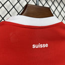 Conjunto Kit Infantil Seleção Suíça Home 2026/27 - Puma Torcedor - Vermelha/Branca