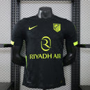 Camisa Atlético de Madrid Away 2026/27 - Nike Jogador Masculina - Preta/Amarela