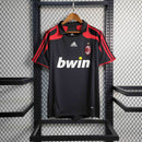 Camisa Milan Third 2007/08 - Adidas Retrô Masculina - Preta/Vermelha