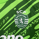 Conjunto Kit Infantil Sporting Goleiro 2025/26 - Nike Torcedor - Verde