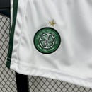 Conjunto Kit Infantil Celtic Home 2025/26 - Adidas Torcedor - Branca/Verde