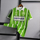 Camisa Palmeiras Home 1992/93 - Adidas Retrô Masculina - Verde/Branca