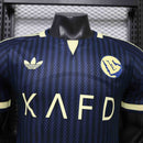Camisa Al-Nassr Away 2026/27 - Adidas Jogador Masculina - Azul/Amarela