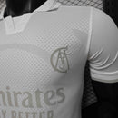 Camisa Real Madrid Edição Especial 125 Anos 2026/27 - Adidas Jogador Masculina - Branca/Prata