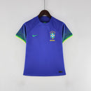 Camisa Pronta Entrega Brasil Away 2022/23 - Nike Torcedor Feminina - Azul/Verde