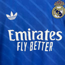 Camisa Pronta Entrega Real Madrid Third 2025/26 -  Adidas Torcedor Masculina - Azul/Branca