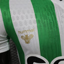 Camisa Real Betis Home 2026/27 - Hummel Jogador Masculina - Verde/Branca