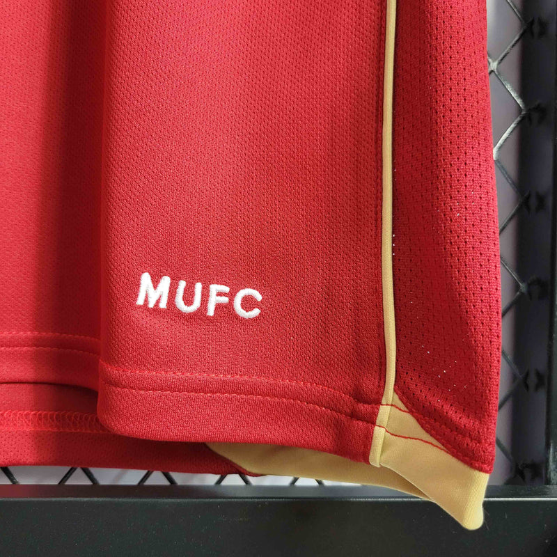 Camisa Manchester United Home 2006/07 - Adidas Retrô Masculina - Vermelha/Branca