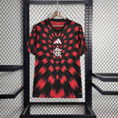 Camisa Pronta Entrega Flamengo Treino 2025/26 - Adidas Torcedor Masculina - Vermelha/Preta