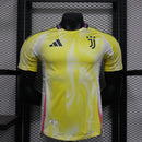 Camisa Juventus Away 2024/25 - Adidas Jogador Masculina - Amarela/Branca