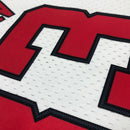 Camisa Regata NBA Chicago Bulls Pippen N°33 - Branca/Vermelha